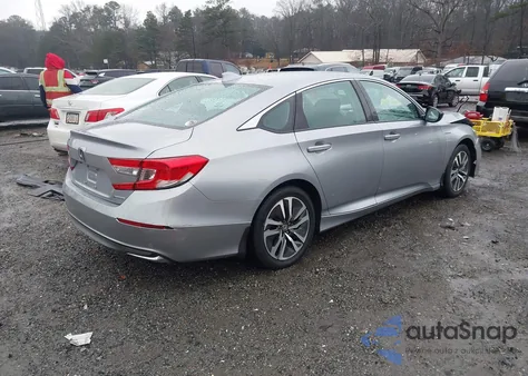 2021 Honda Accord Hybrid z USA, uszkodzony, nr VIN 1HGCV3F12MA018078